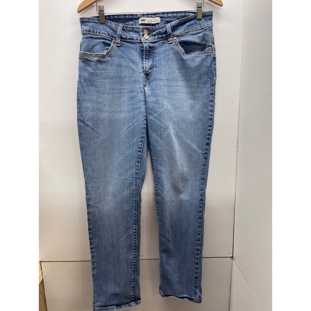 Levis 529 Curvy Skinny Leg Jeans Womens 14M Blue Denim Medium Wash 15586-0010